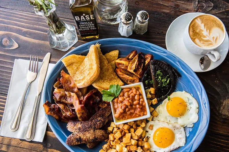 Image: One of the Smith Cafe's breakfast offerings.