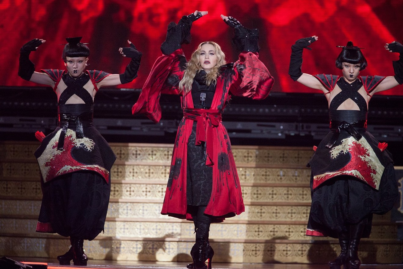 Madonna was great in concert, but man, we sure don't miss voguing.