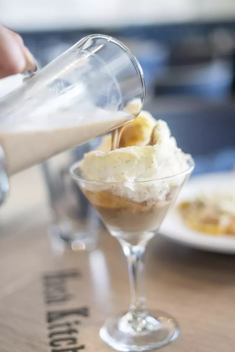 Image: The espresso martini at Hash Kitchen.