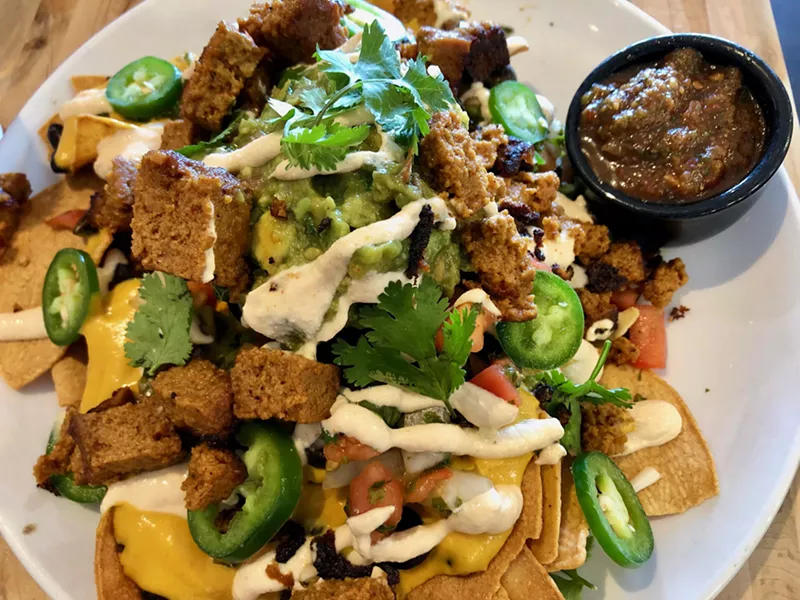 Image: The carne asada nachos at Verdura.