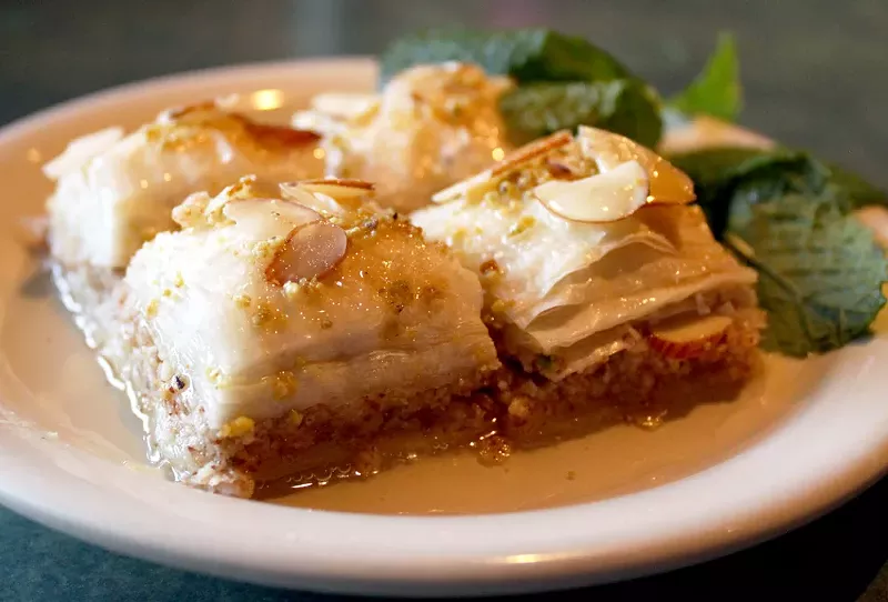 Image: Dessert from Pars Persian Cuisine.