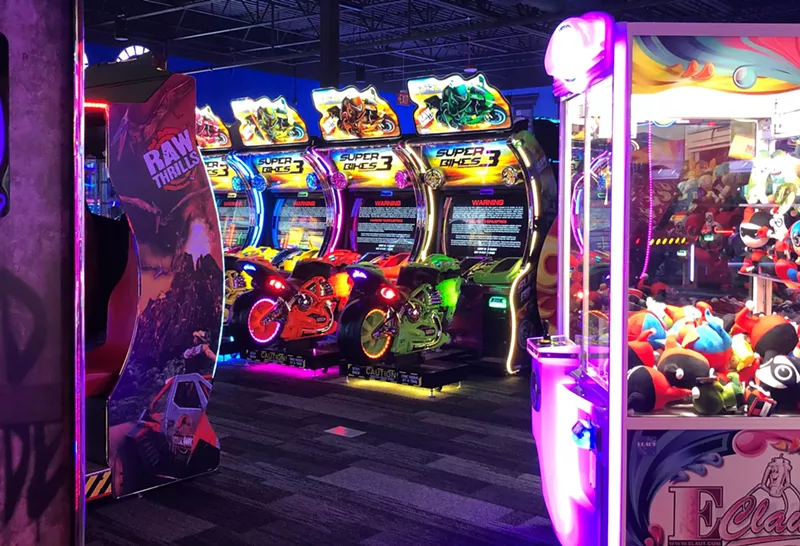 Image: There's games for days at Mavrix in Scottsdale.