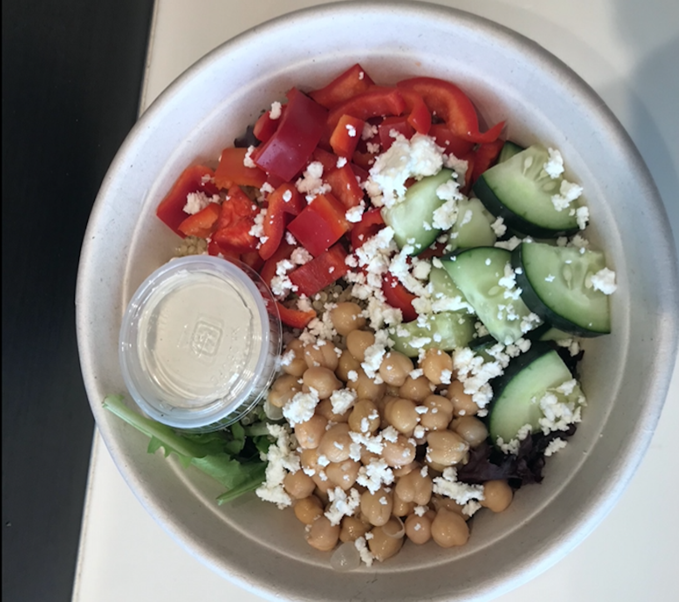 The Mediterranean  is one of The Bodhi's signature salads.