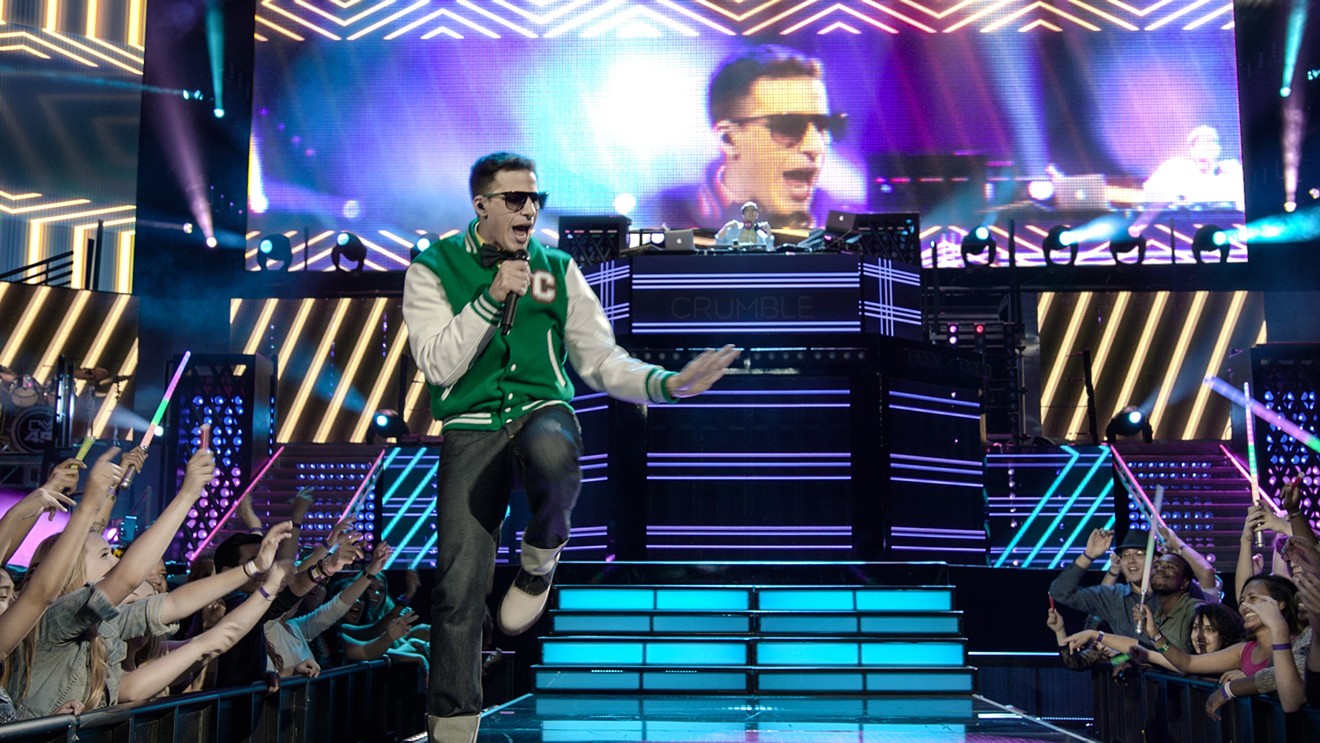 A scene from Lonely Island's Popstar: Never Stop Never Stopping.