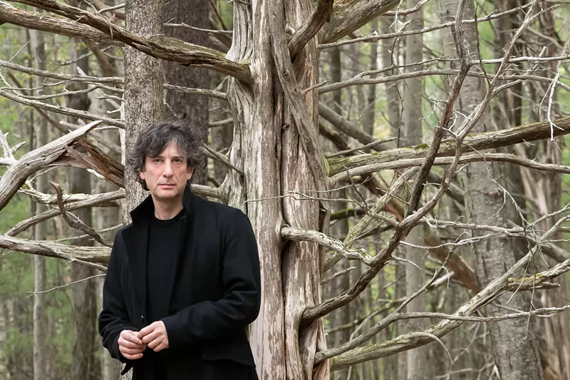 Image: Neil Gaiman discusses his career as a comic book author, novelist, screenwriter, and voice actor at MAC.