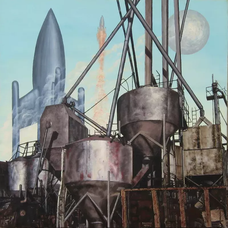 Image: See Rocketship by Dwayne Hall at "Another Earth" – and nine other nerdy things to do this September in the Valley.