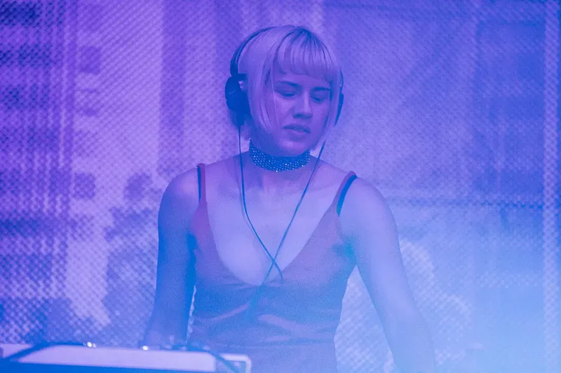 Image: DJ Stoneypie performs at the Crescent Ballroom on Saturday, December 31, 2016.
