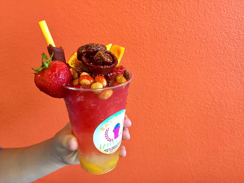 Image: Sweet, spicy, icy goodness at Raspados Imperial.