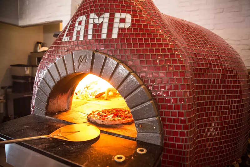 Image: LAMP Pizzeria is known for its oven.