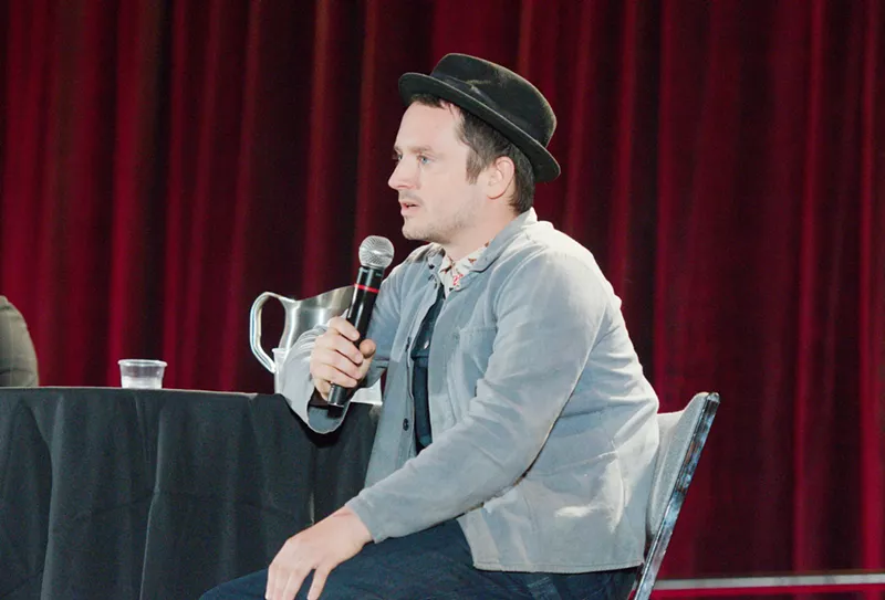 Image: Elijah Wood during his Q&A session at Phoenix Fan Fusion 2019.