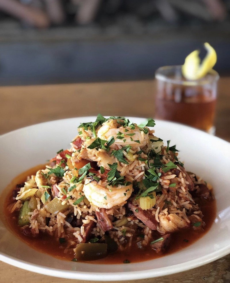 Jambalaya and jazz — what could be better?