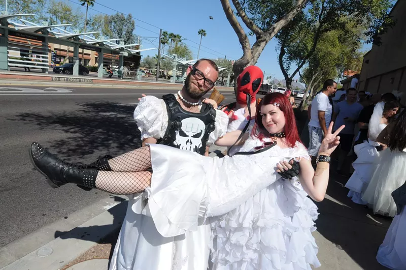 Image: The Brides of March will once again hit the streets of downtown Phoenix.