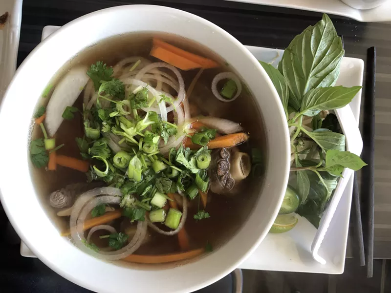 Image: Oxtail Pho from Basilic Vietnamese Kitchen.