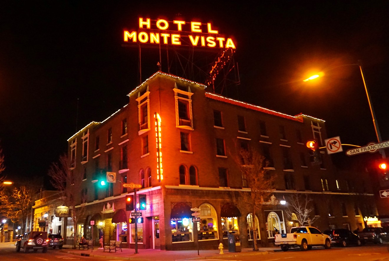 Things go bump in the night at the Hotel Monte Vista and other spots around Arizona.