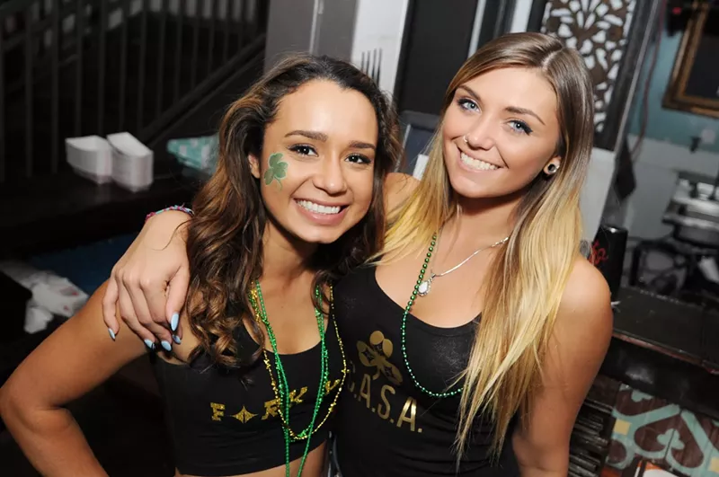 Image: Don't forget the St. Patty's day accessories.