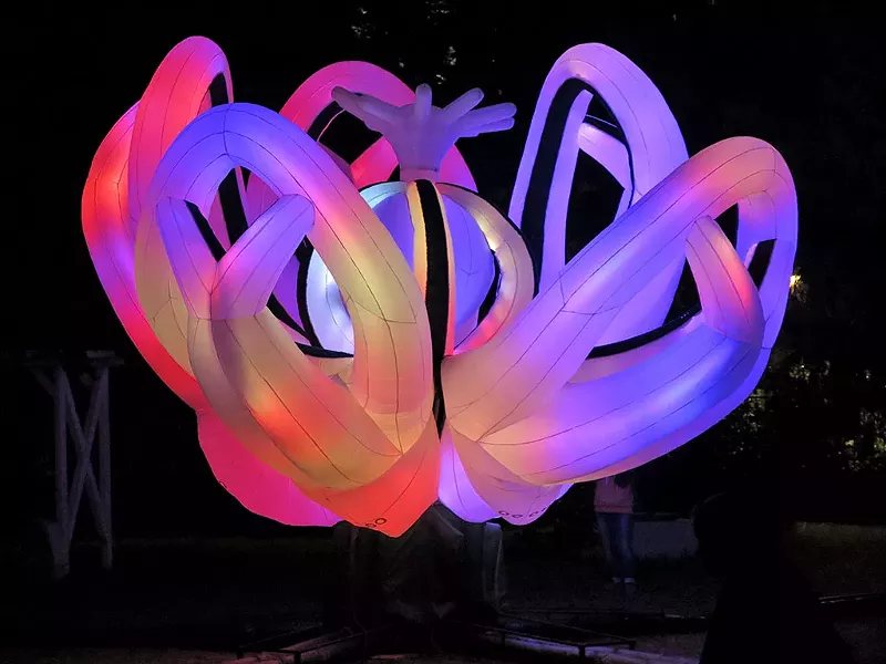 Image: This piece titled Floret will be installed for Canal Convergence.