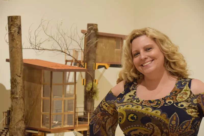 Image: Tiffany Fairall is the chief curator for Mesa Contemporary Arts Museum.