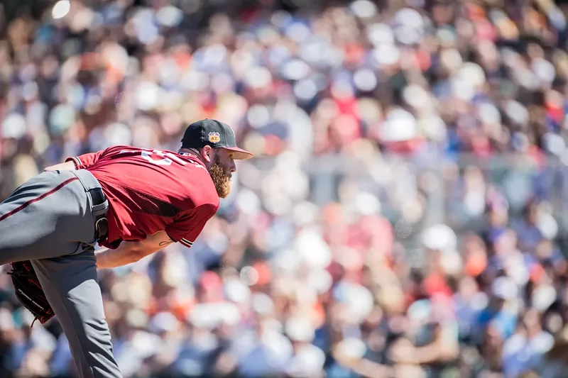 Image: Bradley was only charged with one run during a recent game, but his ERA has ballooned to 11.17 during spring training.