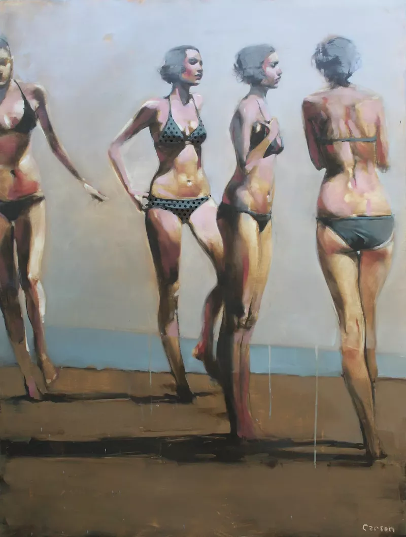 Image: Quartet by Michael Carson is part of “Water, Water Everywhere.”