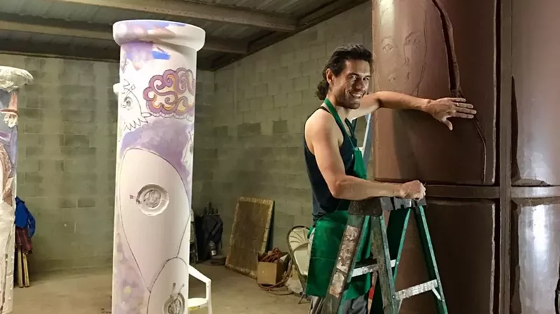 Image: Sewage pipes meet ceramic art at ASU Art Museum’s Ceramics Research Center.