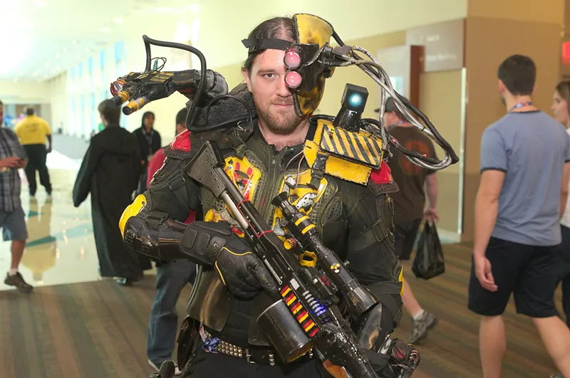 Image: A local cosplayer at Phoenix Comicon 2015.