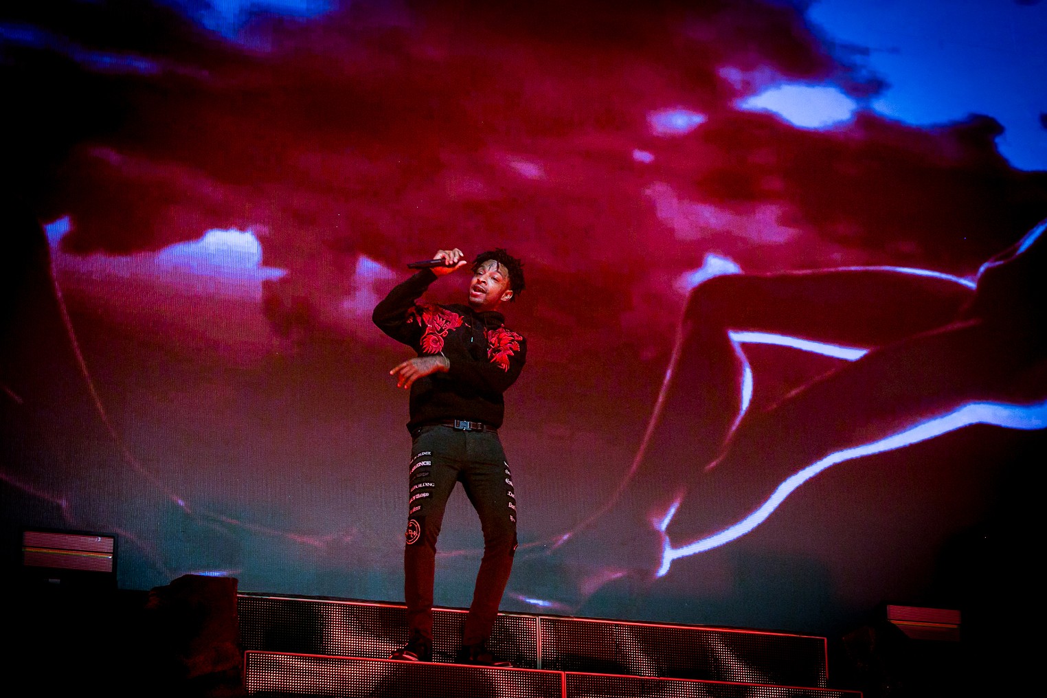 21 Savage Performed at Comerica Theatre on July 16, 2019