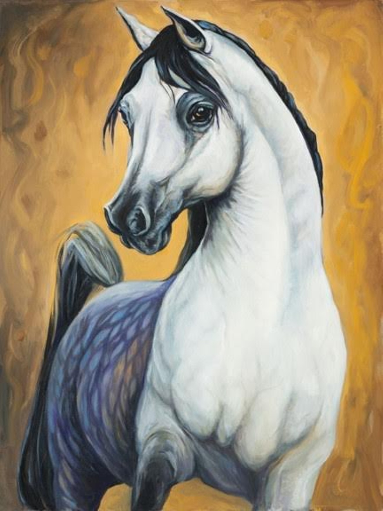 See Patricia Rupert's work in a horse-themed art show in Surprise.