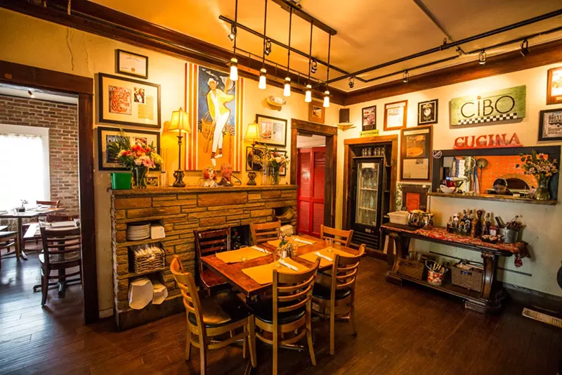 Image: Cibo in downtown Phoenix creates the perfect atmosphere for a romantic dinner.