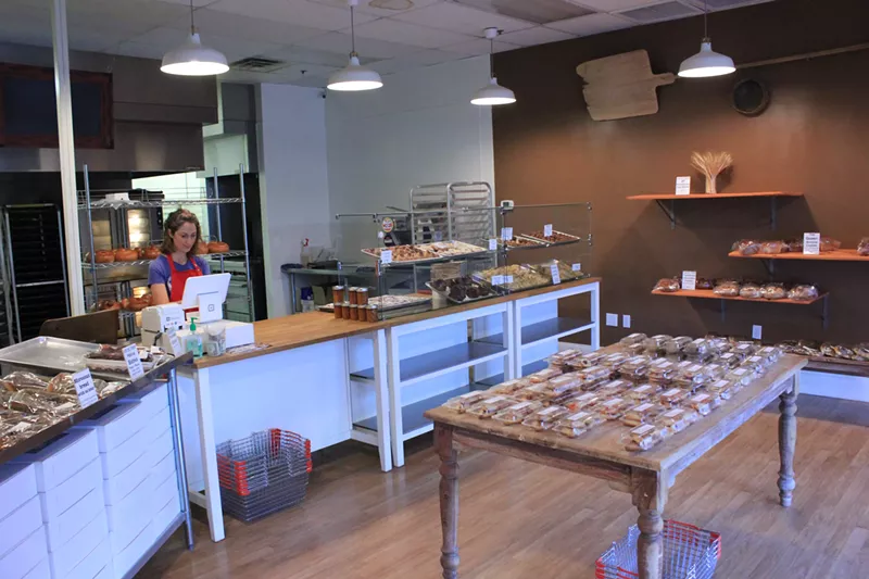 Image: Lily Ben-Shushan behind the counter at Lior the Baker.
