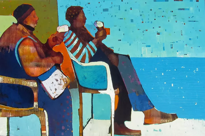 Image: Get that summertime vibe with Sherri Belassen's painting.