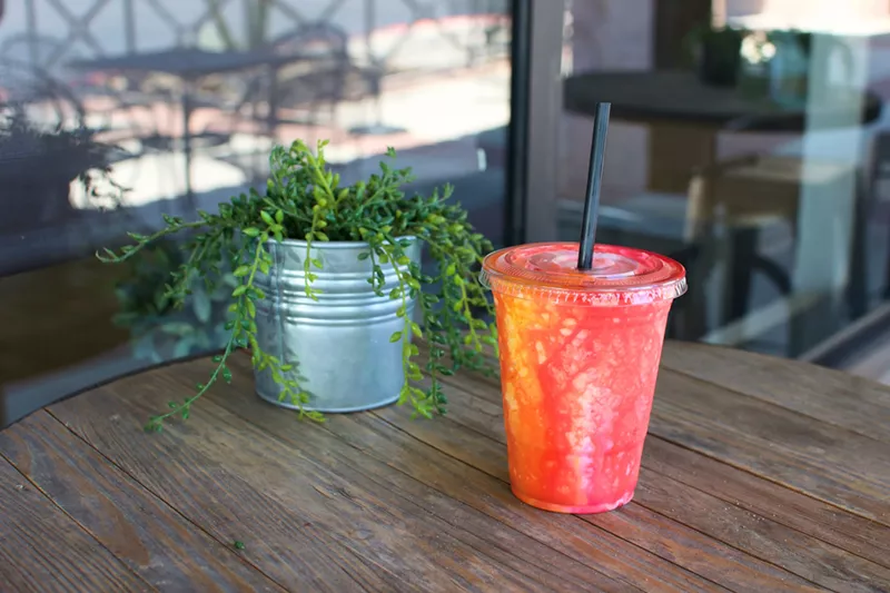 Image: The Groovy Smoothie from SaddleCreek Coffee.