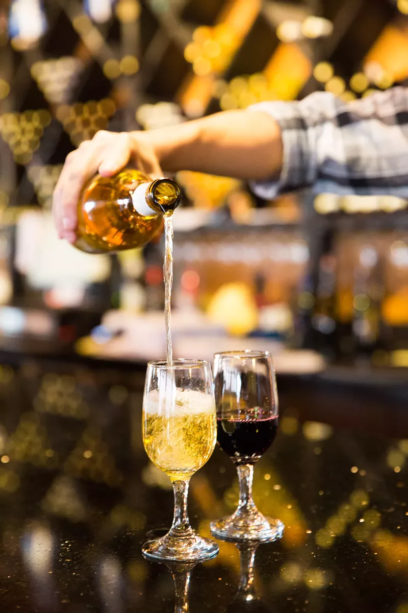 Image: Go for the chardonnay at Su Vino Winery.