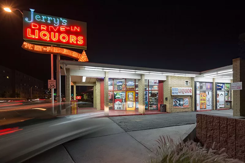 Image: Jerry's Drive-In Liquors in Tempe.