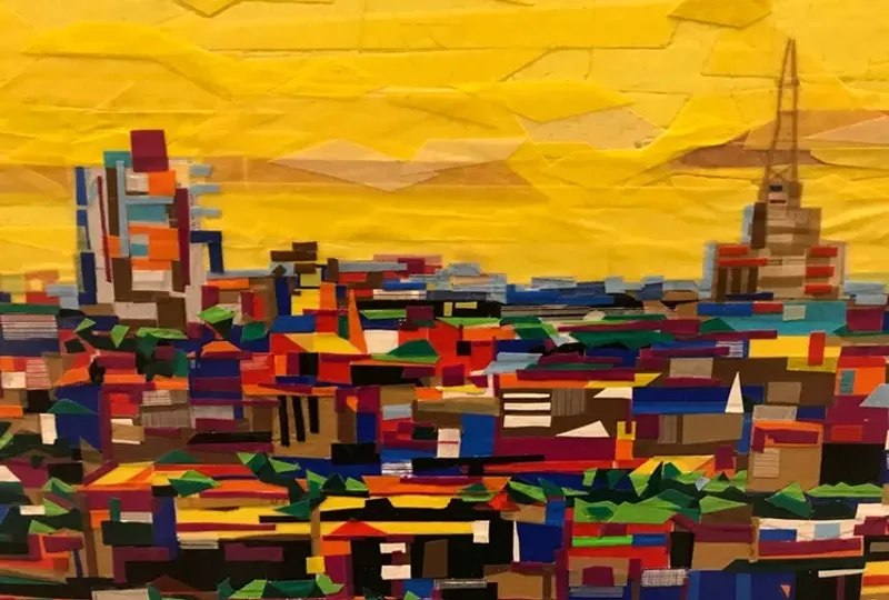 Image: Travis Ivey gets stuck on landscapes.
