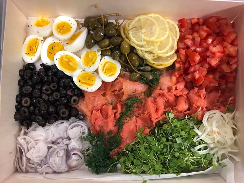 Image: The Lavish Lox station from Jennifer’s Catering and more to-go options around Phoenix.