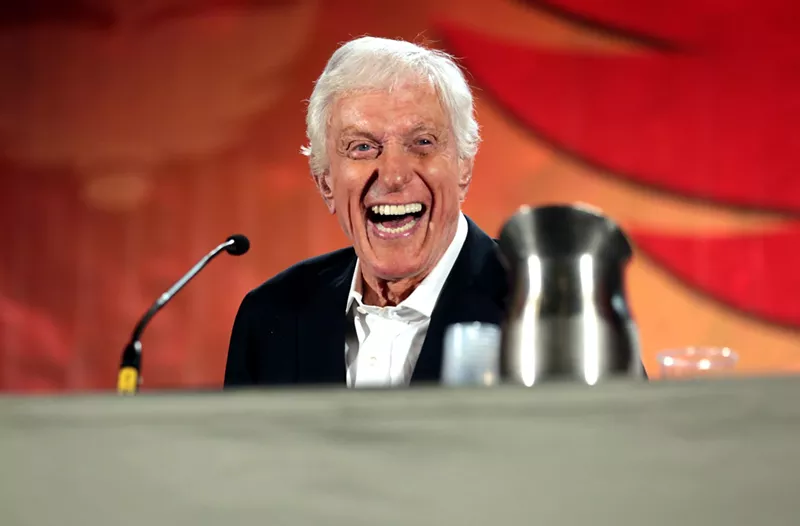 Image: Hollywood legend Dick Van Dyke in 2017 during an appearance at Phoenix Comicon (now known as Phoenix Fan Fusion).