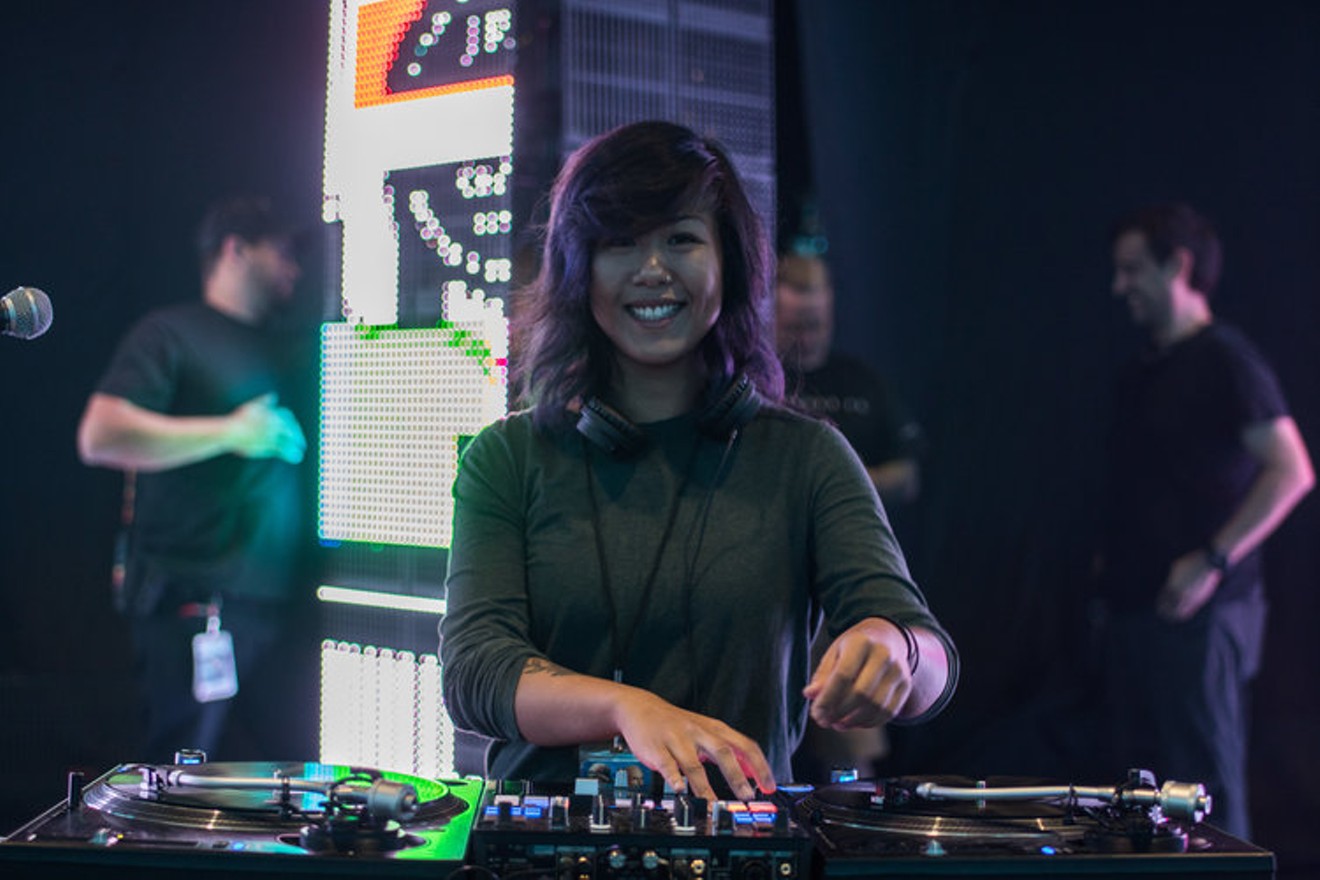 DJ Javin runs her radio spots the same way she runs her live shows: like a true master.