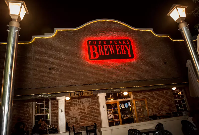 Image: Four Peaks Brewing Company can be a pub for ghostly encounters.