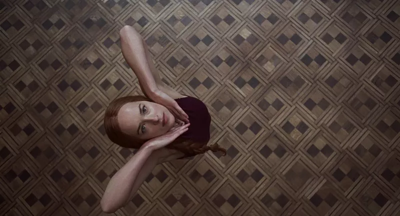 Image: Dakota Johnson stars in Luca Guadagnino’s Suspiria remake as Susie Bannion, who arrives in Munich at a prestigious dance academy and pleads her way into getting an audition to join the company.