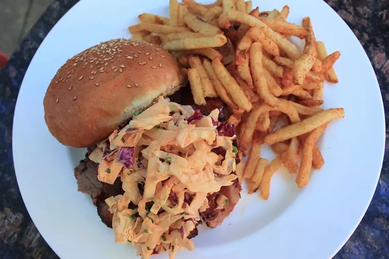 Image: Brisket sandwich from Chelsea's Kitchen.