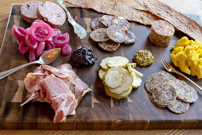 Image: House-made charcuterie is the way to go at Persepshen.