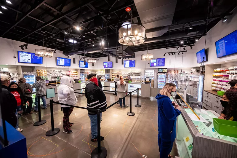 Image: Territory's dispensary in Mesa.