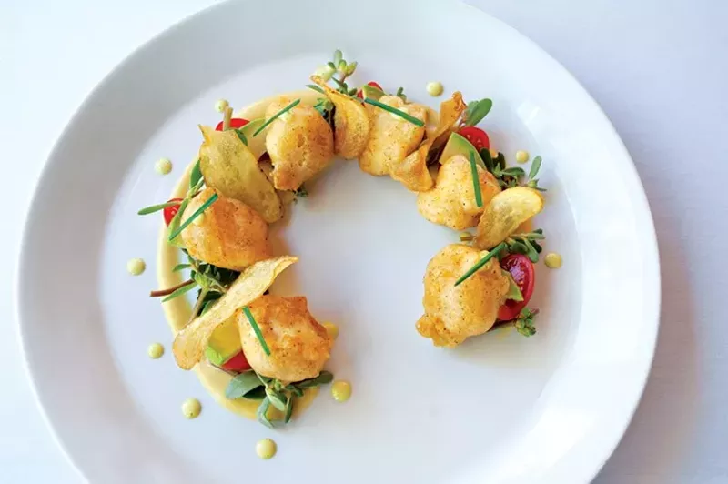 Image: Pakora-spiced fish and chips from a south Phoenix gem.