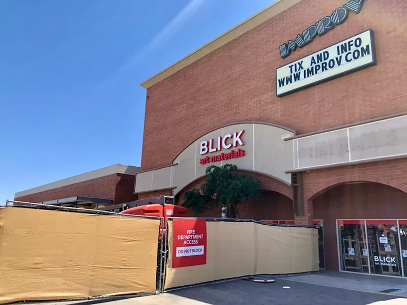 Image: Currently under construction: The second Trader Joe's in Tempe.