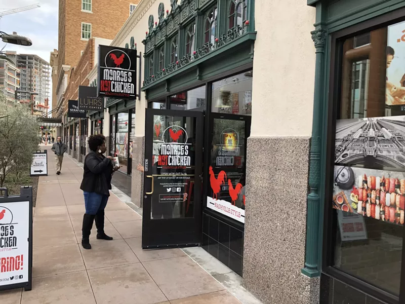 Image: Monroe's is on the same downtown block as Bitter & Twisted.