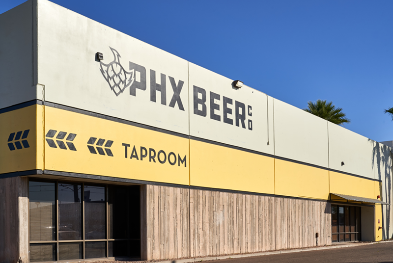 Image: PHX Beer Co. has two locations, one in Phoenix and another in Scottsdale.
