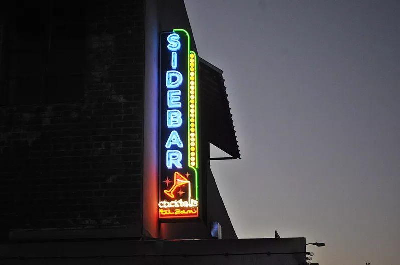 Image: SideBar — once a second-story hang in downtown Phoenix.