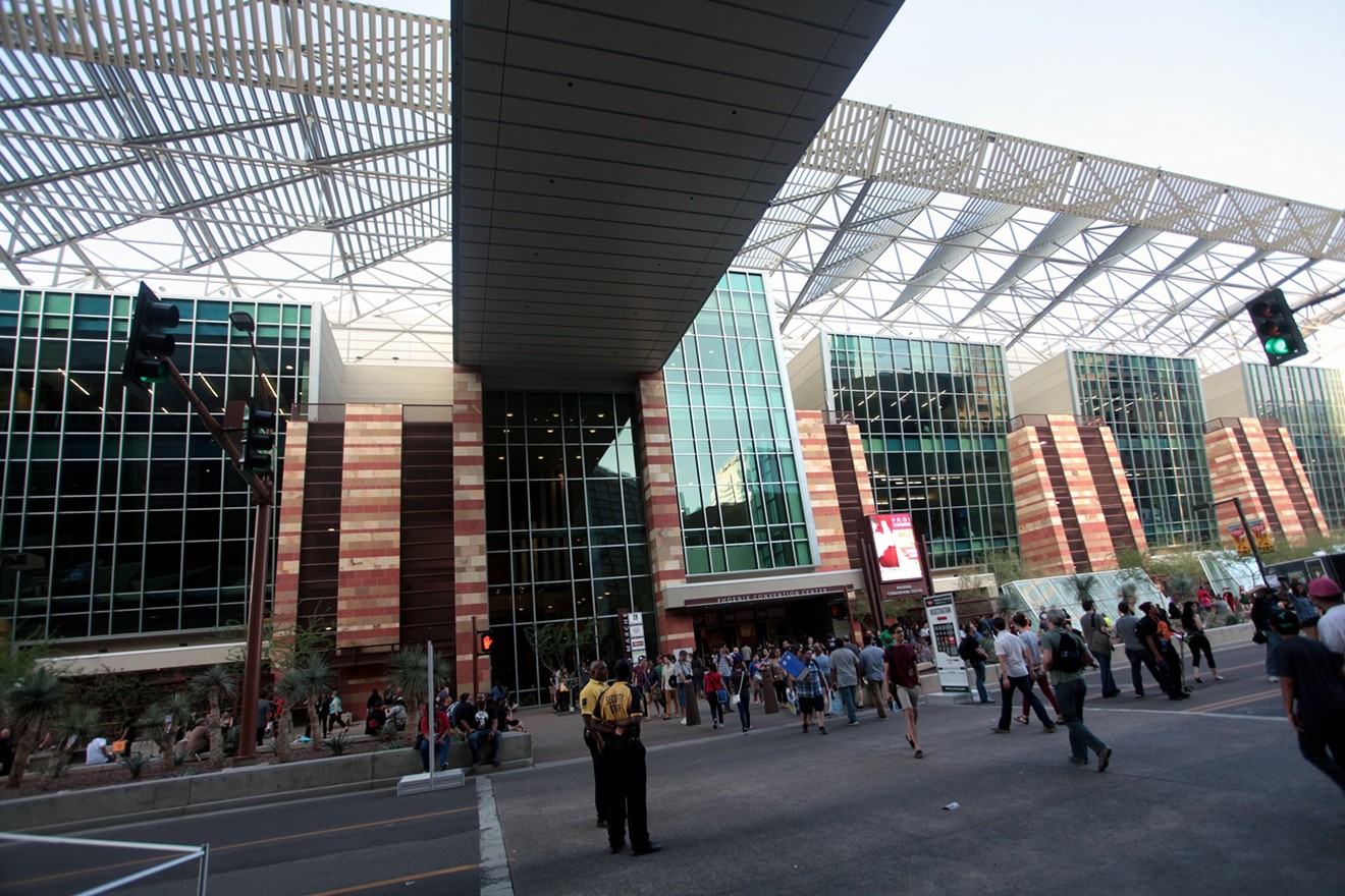 The Phoenix Convention Center, site of Phoenix Comicon.
