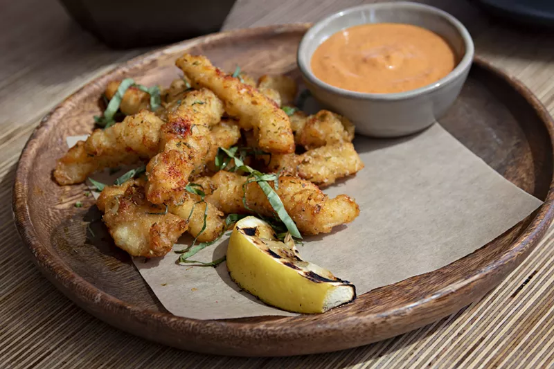 Image: Fried calamari from Chula Seafood.