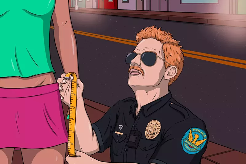 Image: Phoenix police continue to use an obscure and controversial ordinance to target people for "manifesting prostitution."